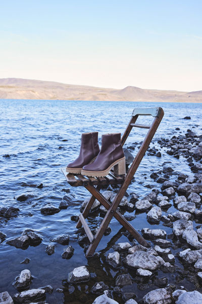 Picture of LOUISE LEATHER ANKLE BOOTS